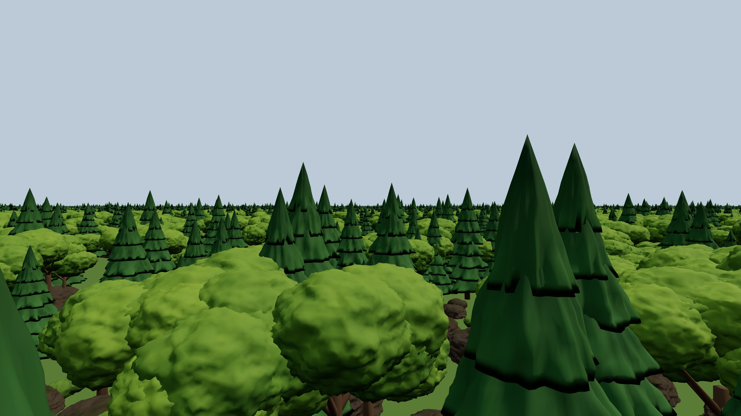 A forest of a million instances